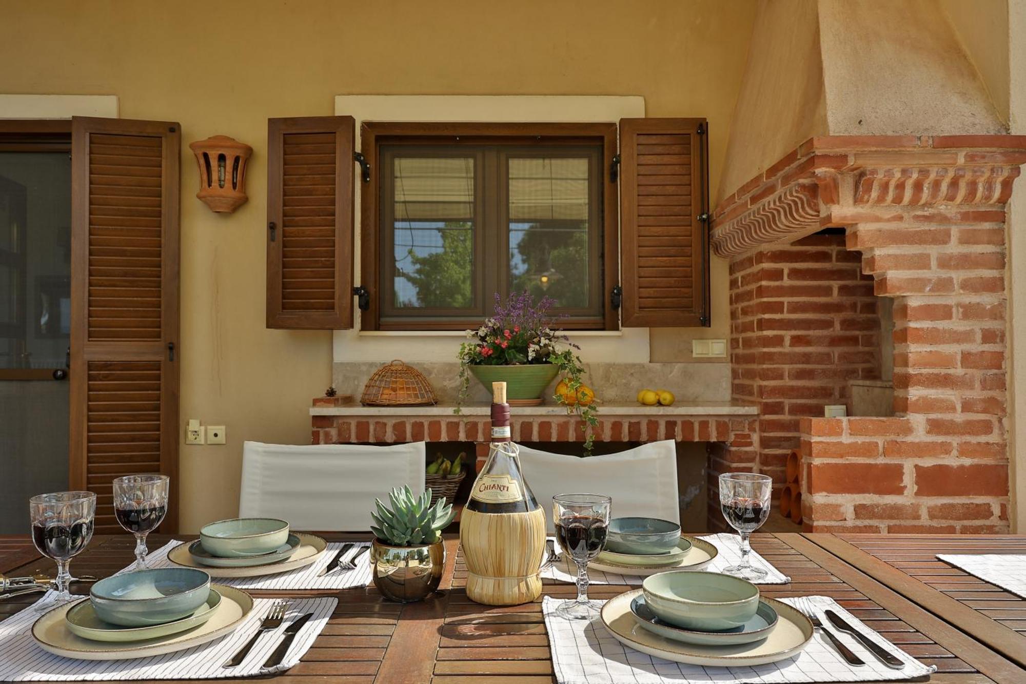 Οlives And Vines All Seasons Villa Літохоро Екстер'єр фото
